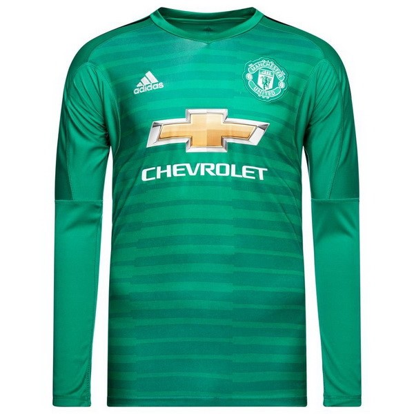 Camiseta Manchester United Manga Larga Portero 2018/19 Verde